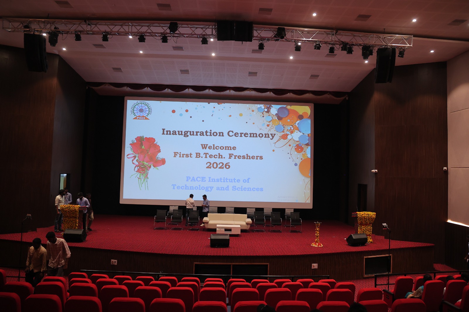 19th Freshmen batch Inauguration